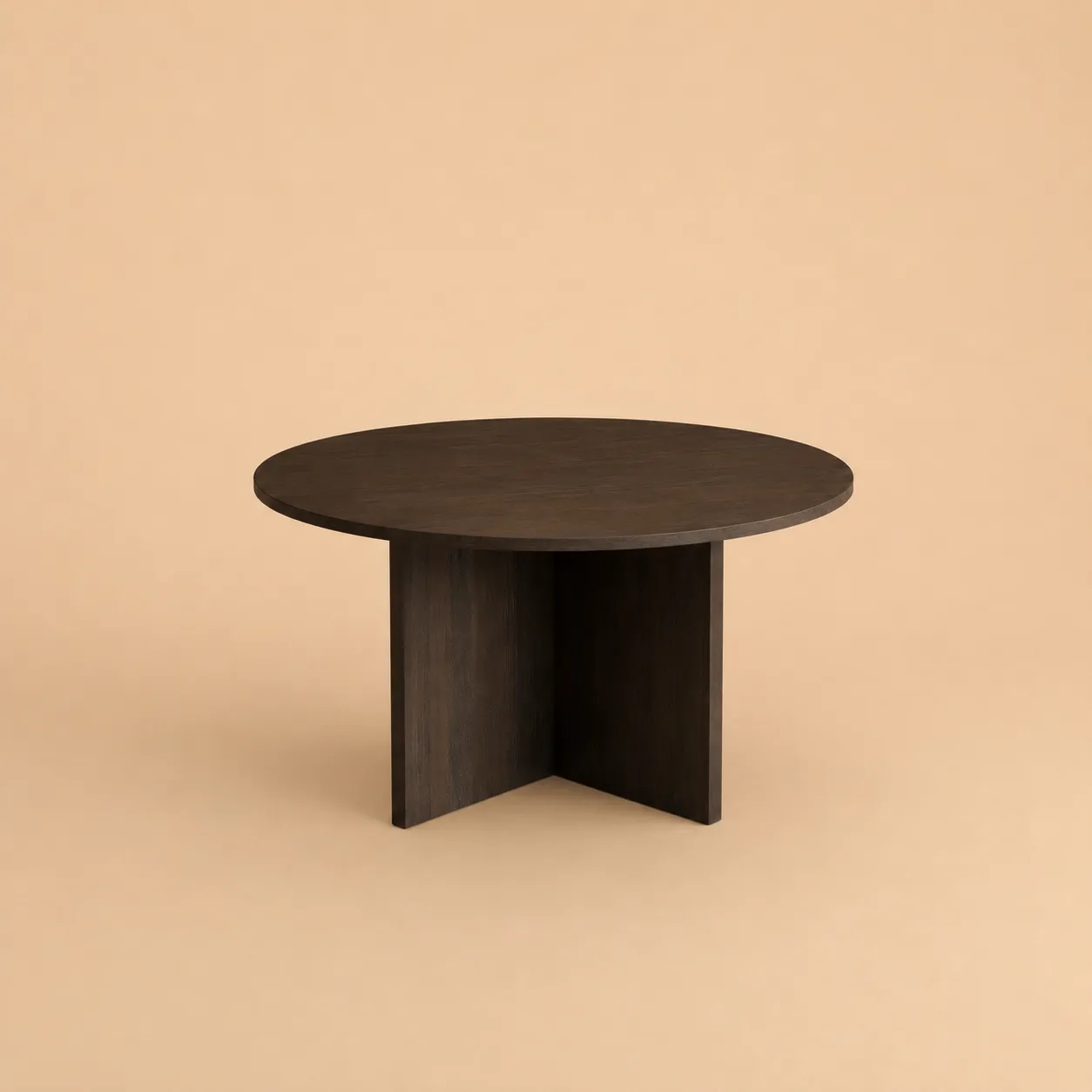 Solid Oak Round Dining Table - Hakata Series — 3