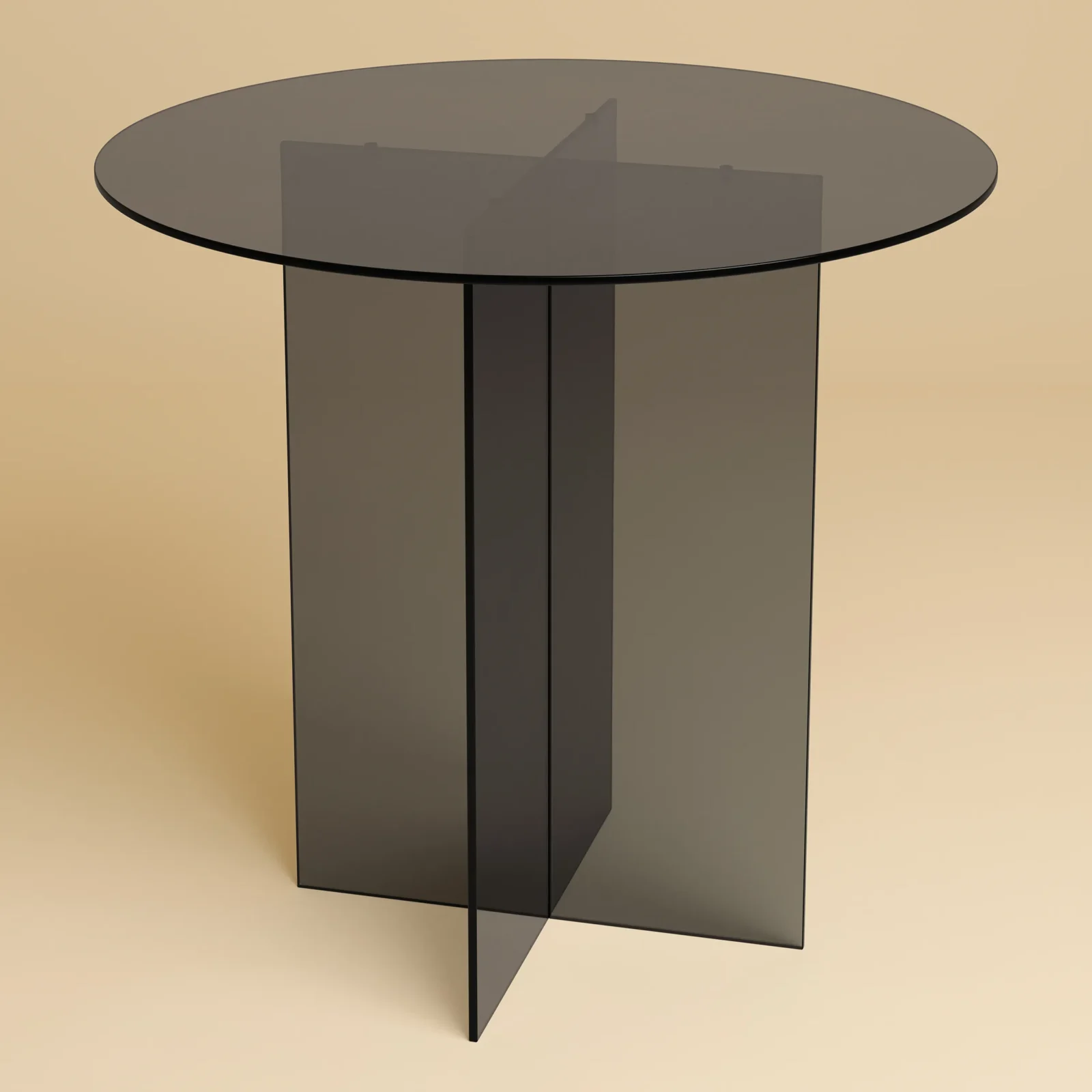 Round Glass Dining Table - Iki Series — 6