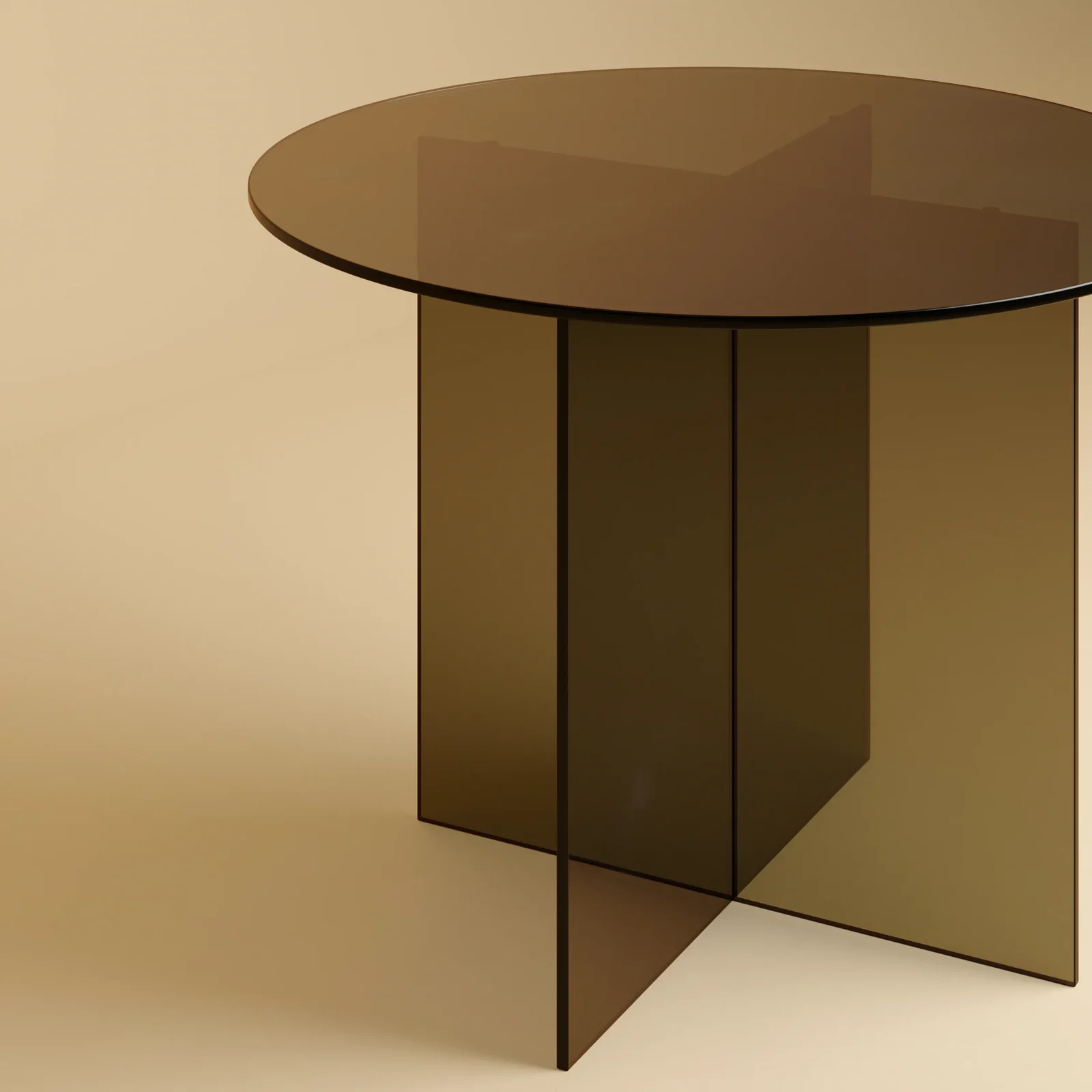 Round Glass Dining Table - Yuri Series — 2