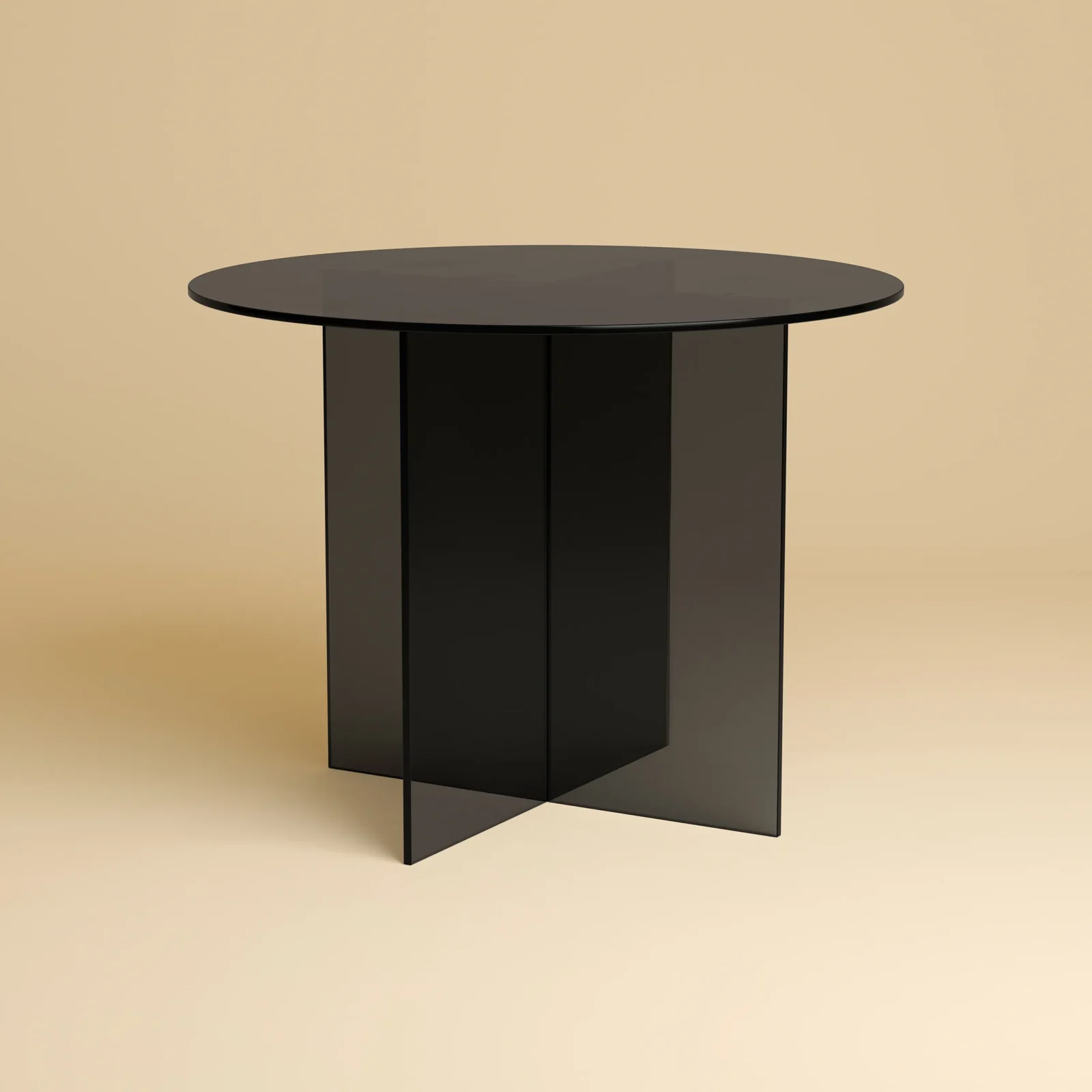 Round Glass Dining Table - Yuri Series — 6