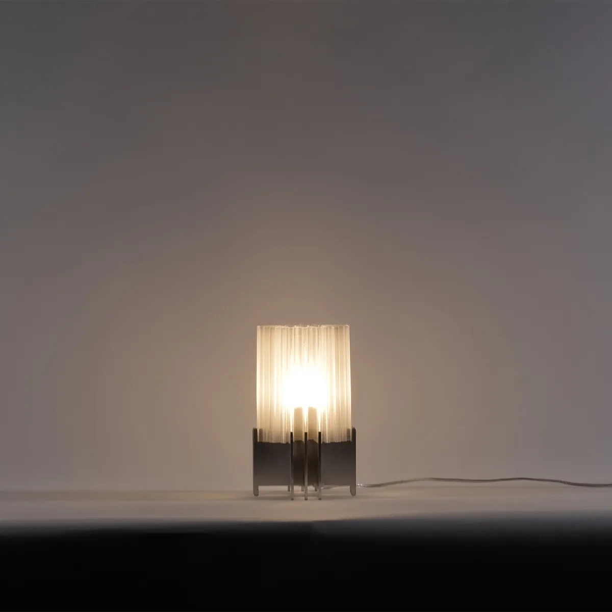 Plus Table Lamp in Aluminum — 2