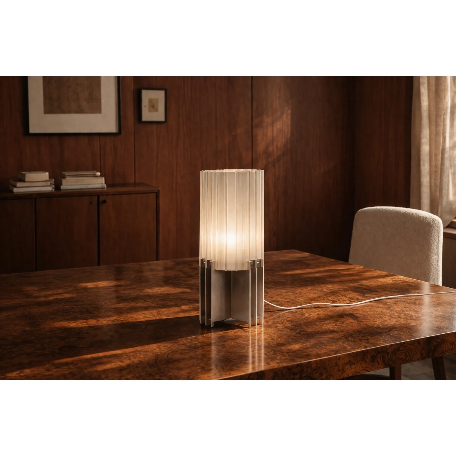 Plus Table Lamp in Aluminum — 4