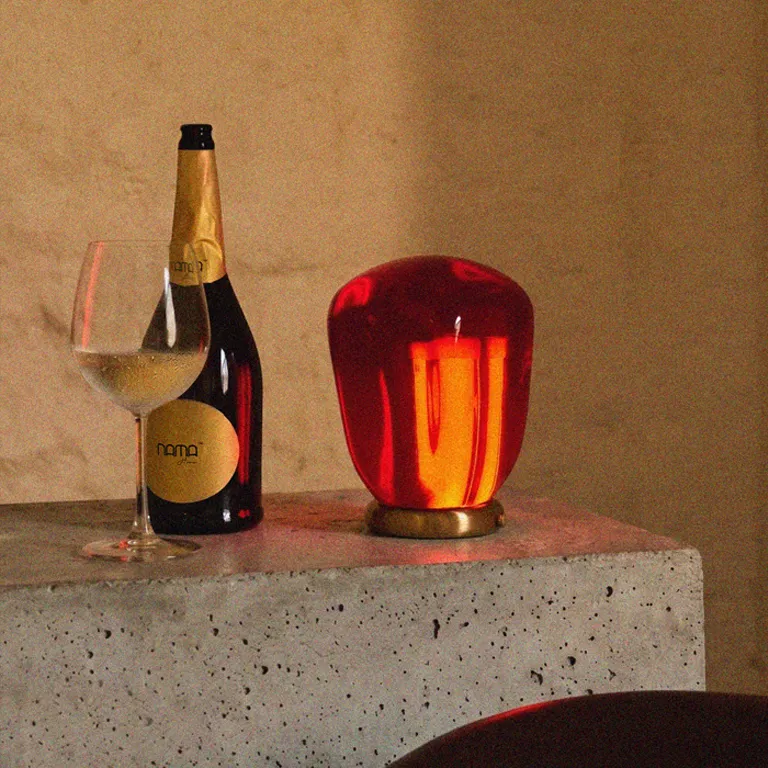 Pomy Table Lamp In Resin And Stainless Steel — 7