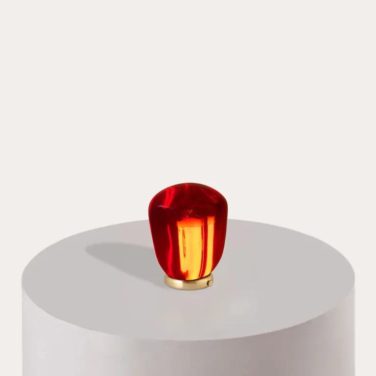 Pomy Table Lamp In Resin And Stainless Steel — 5