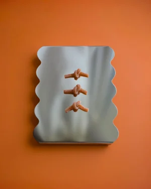 Five | Silk Mirror Serving Stand & Tray