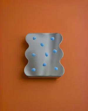 Three | Silk Mirror Serving Stand & Tray
