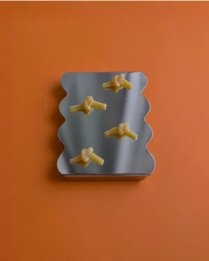 Four | Silk Mirror Serving Stand & Tray