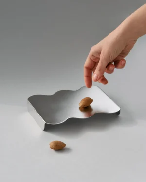 Three | Luminous Satin Serving Stand & Tray