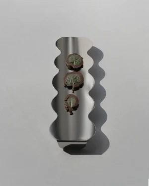 Five Long | Silk Mirror Serving Stand & Tray
