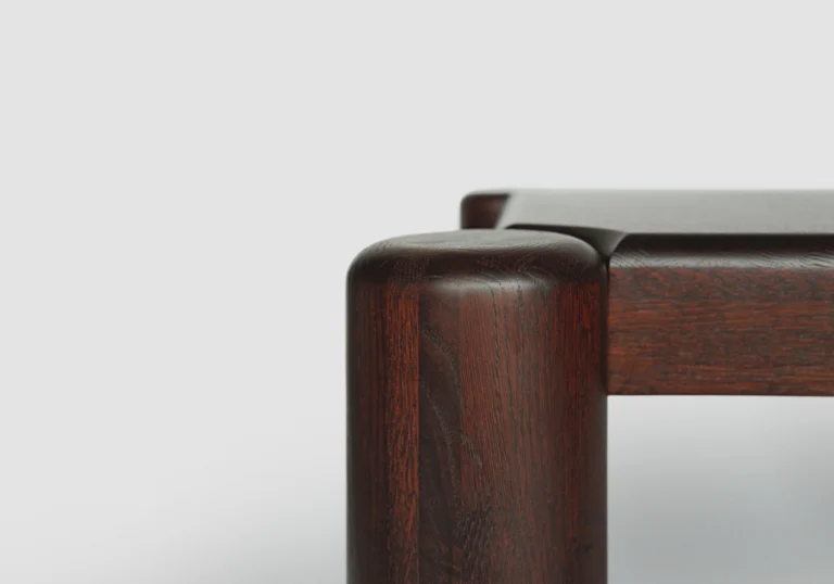 Solid Oak Dining Table — 2