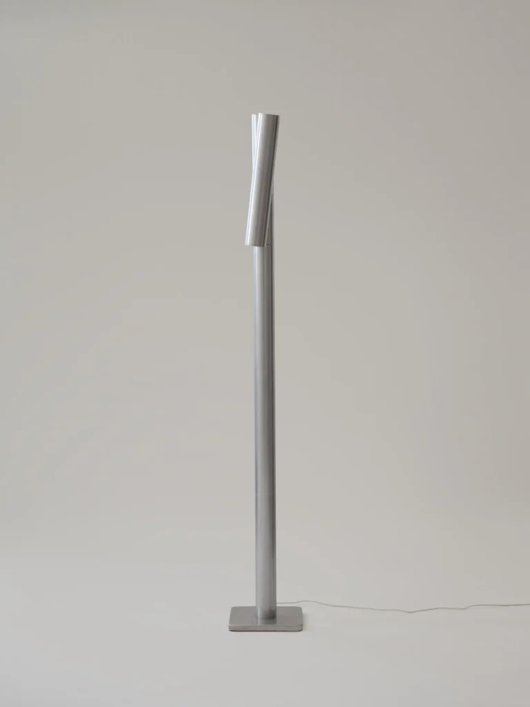 Pivot Floor Lamp In Brass And Aluminum — 3