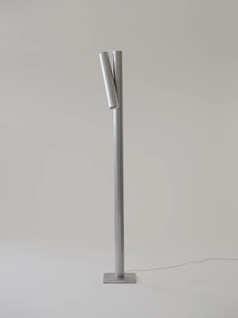 Pivot Floor Lamp In Brass And Aluminum — 2