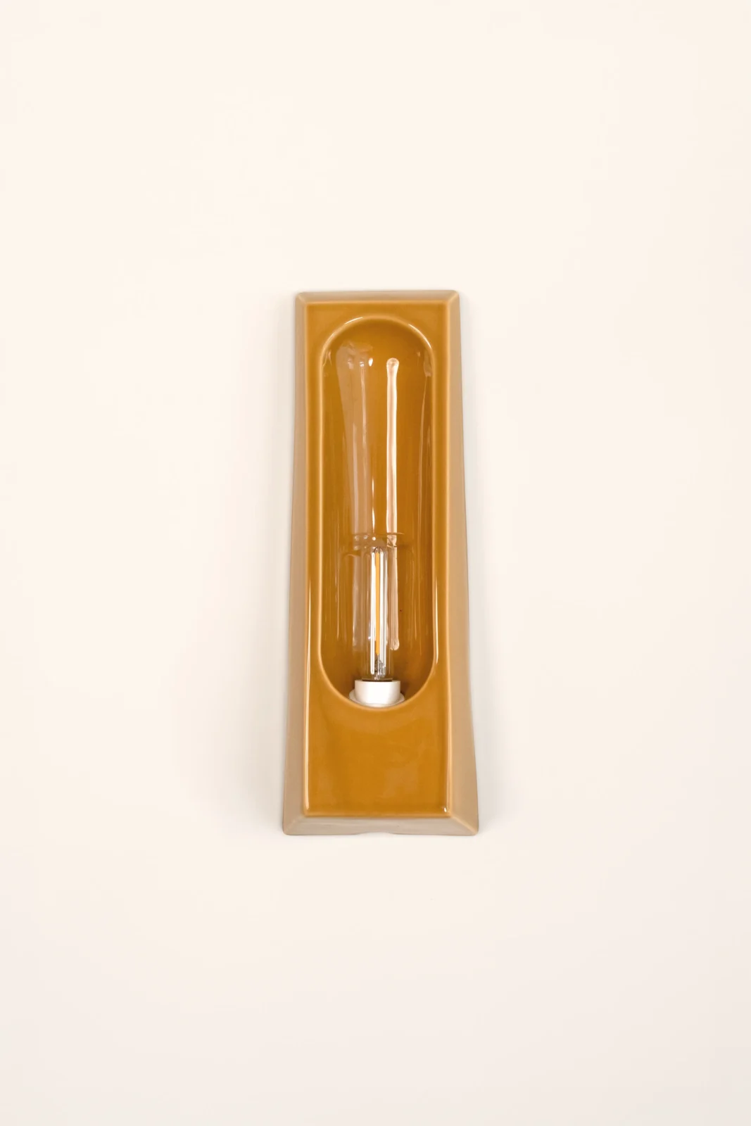 Alcove European Wall Sconce In Glazed Ceramic — 21