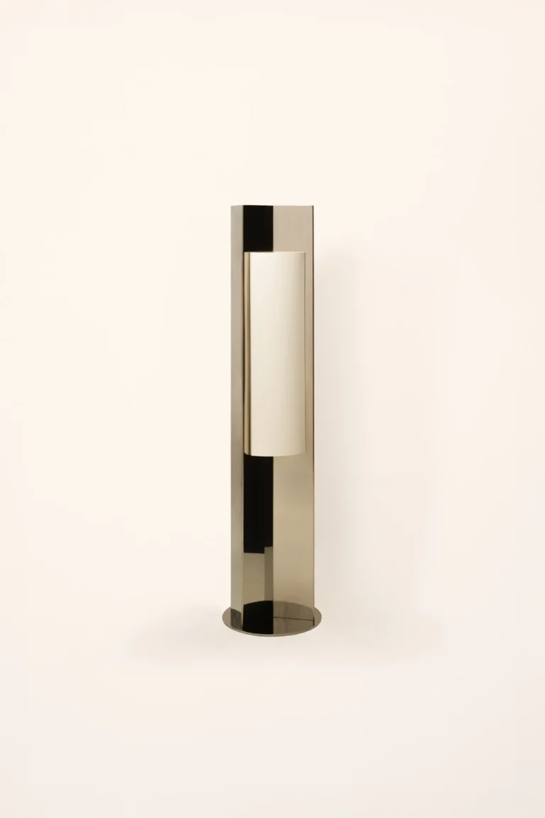 Arrow 120 European Floor Lamp in Polished Steel — 4
