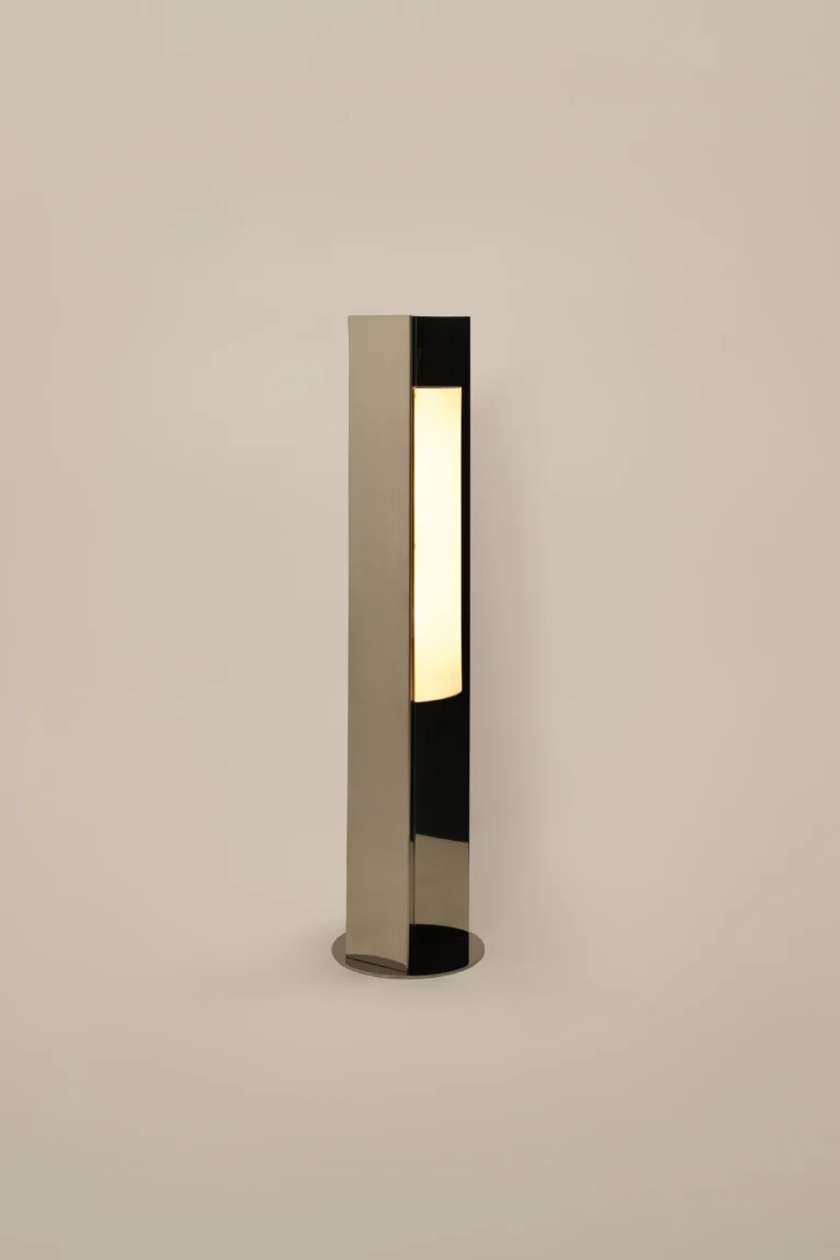 Arrow 120 European Floor Lamp in Polished Steel — 5