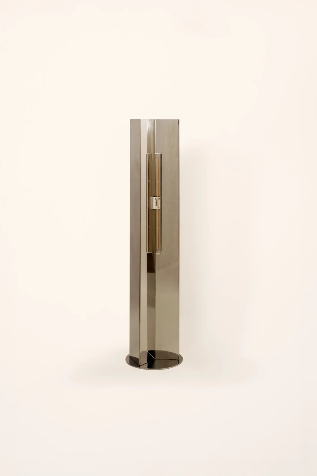 Arrow 120 European Floor Lamp in Polished Steel — 3