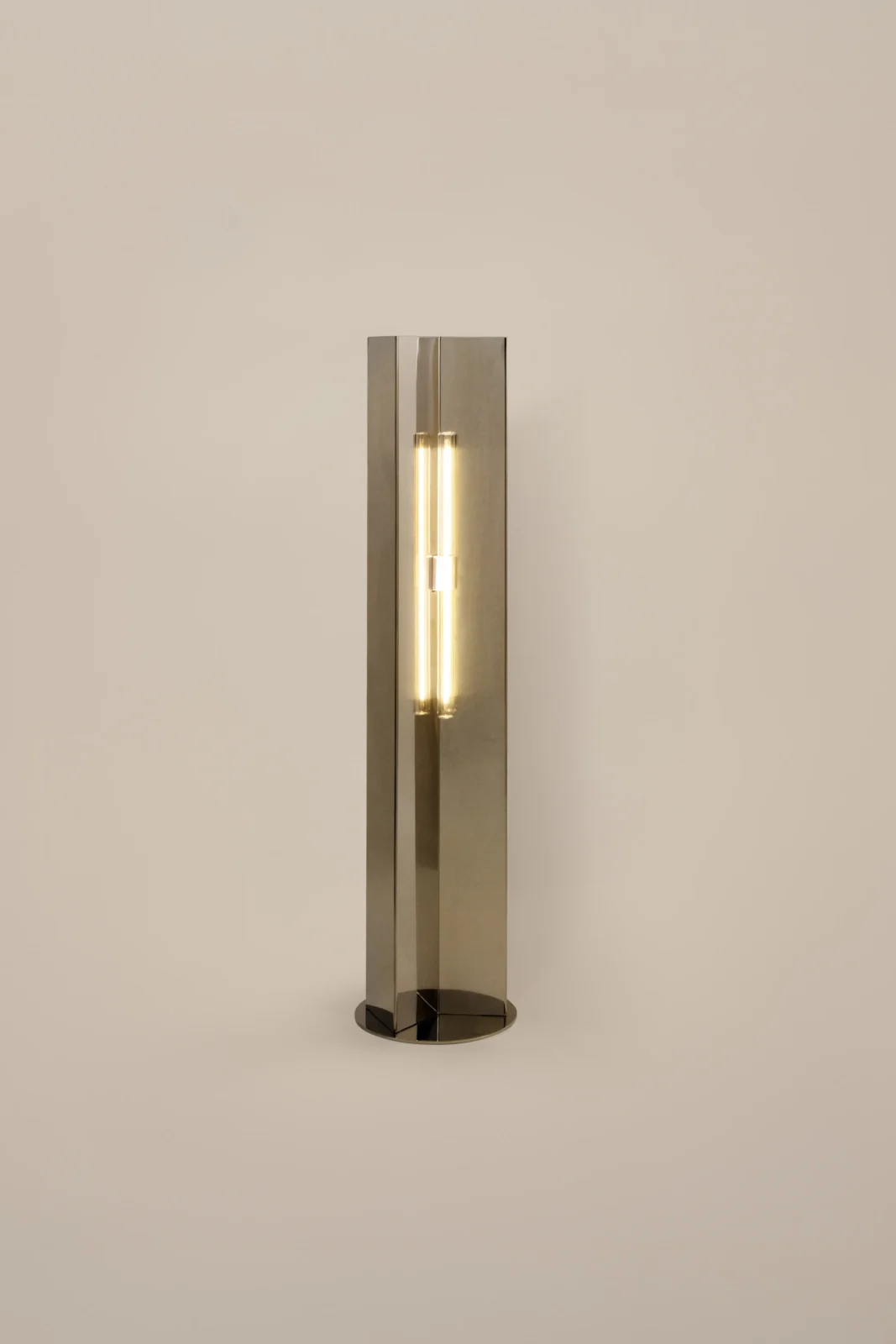 Arrow 120 European Floor Lamp in Polished Steel — 8
