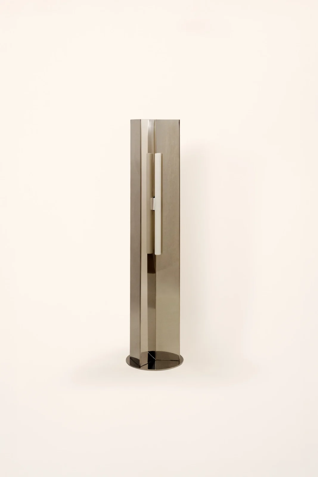 Arrow 120 European Floor Lamp in Polished Steel — 2