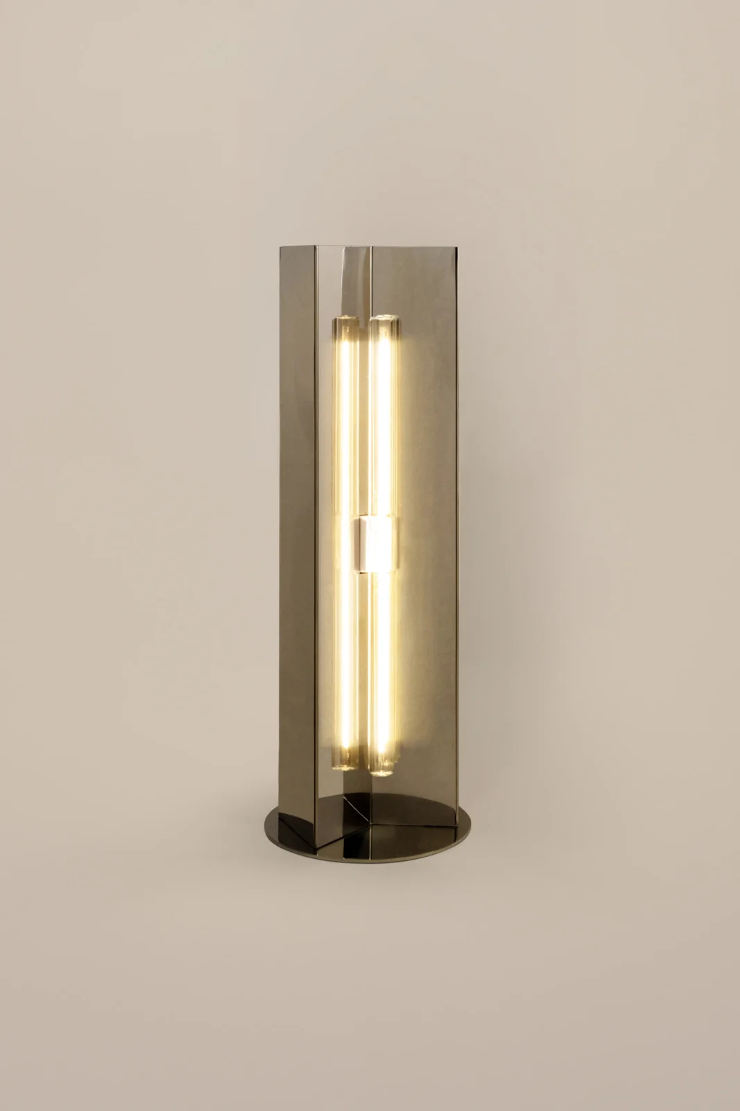 Arrow European Table Lamp in Polished Steel — 3
