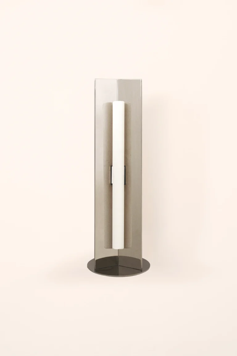 Arrow European Table Lamp in Polished Steel — 4