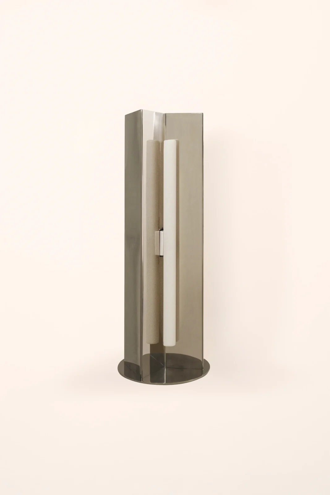 Arrow European Table Lamp in Polished Steel — 5