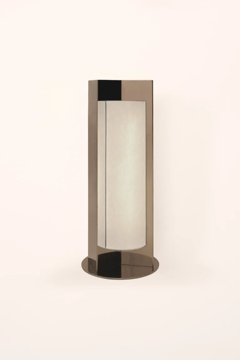 Arrow European Table Lamp in Polished Steel — 6