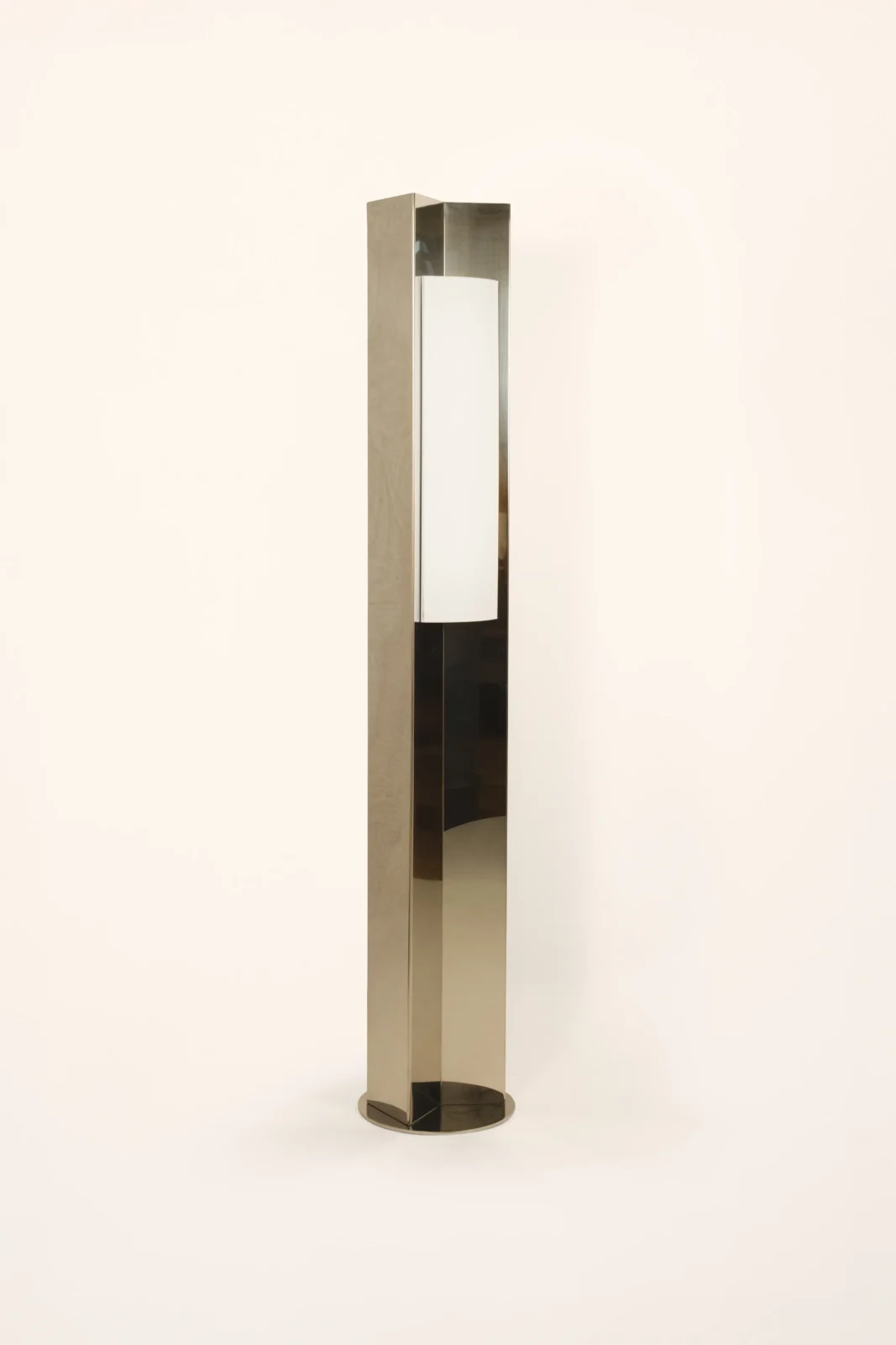 Arrow 158 European Floor Lamp in Polished Steel — 7
