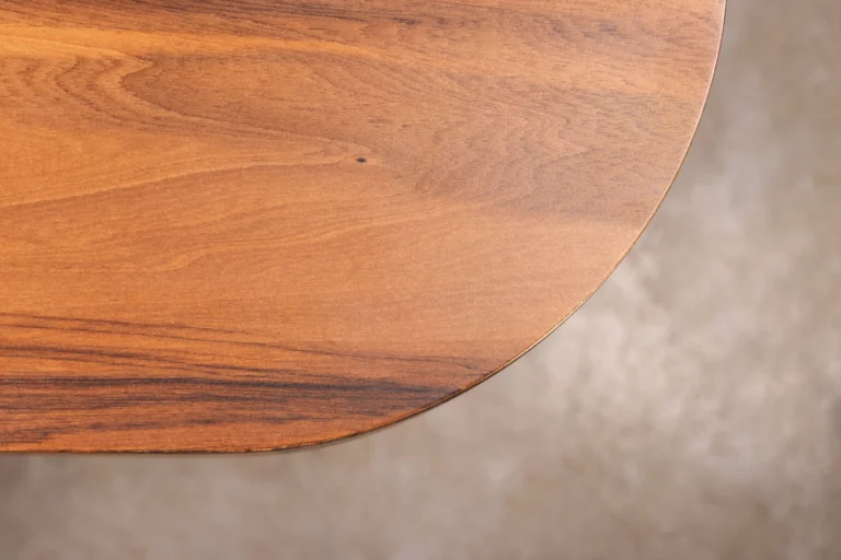 Cast White Bronze Twin Pedestal And Argentine Rosewood Table, Ambrosi By Costantini — 10
