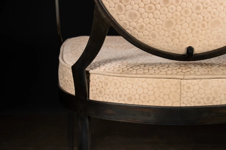 Hand Forged Metal And Leather Chair In The Of Style Andre Arbus By Costantini — 20