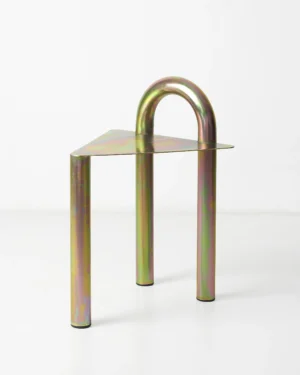 Zinc Stool Curva