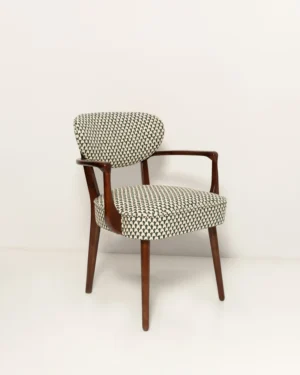 Vintola Studio Hug Chair In Jacquard Fabric