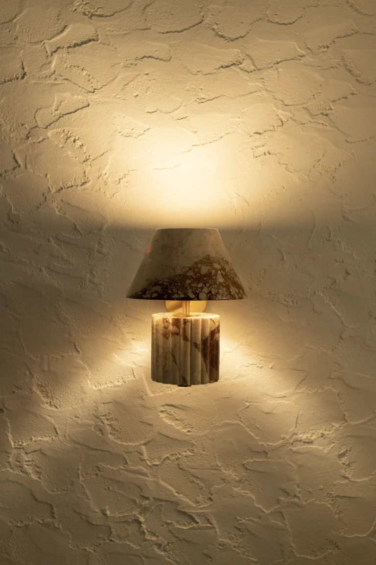 Rio Wall Lamp In Pizzato Marble And Brass — 6