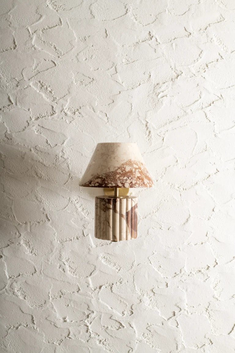Rio Wall Lamp In Pizzato Marble And Brass — 7