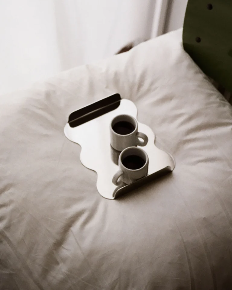 Three | Silk Mirror Serving Stand & Tray — 4