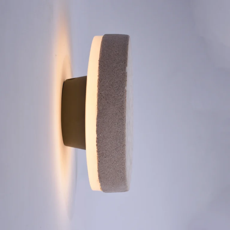 Wilo Nude Wall Sconce in Terrazzo, Aluminum and Silicone — 3