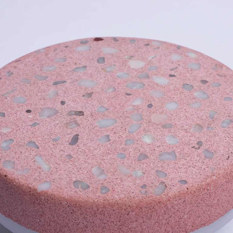 Wilo Blush Wall Sconce in Terrazzo, Aluminum and Silicone — 5
