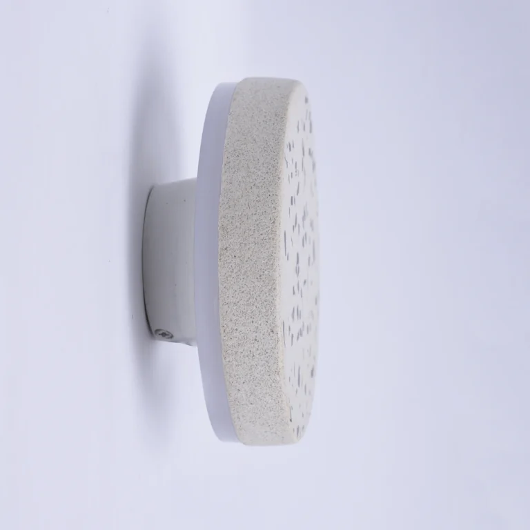 Wilo Mono Wall Sconce in Terrazzo, Aluminum and Silicone — 4