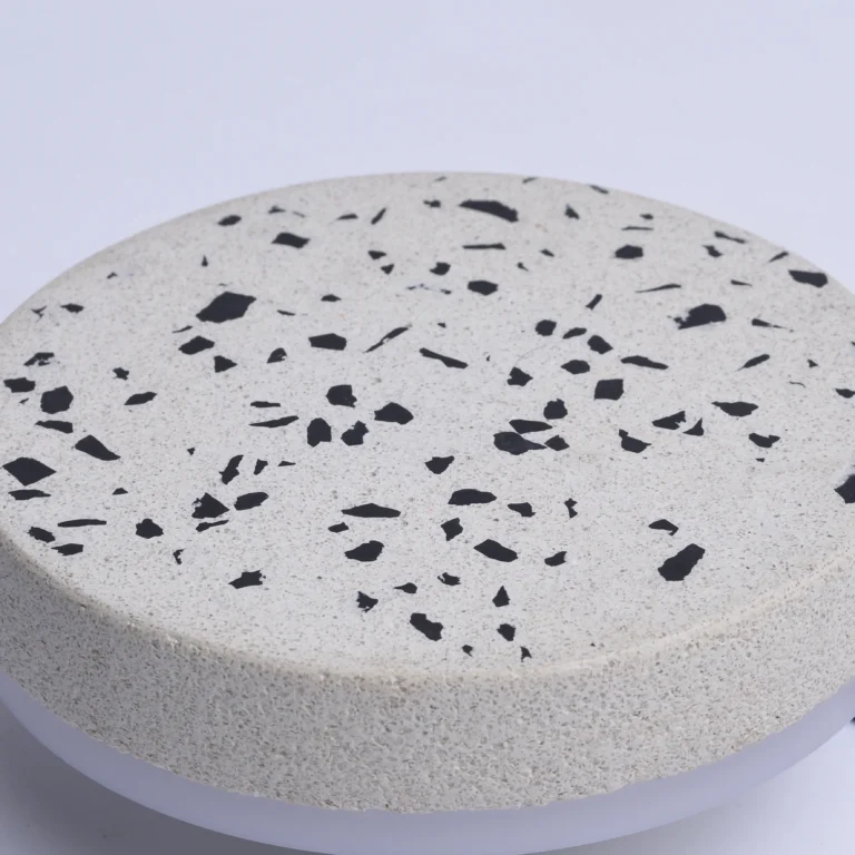 Wilo Mono Wall Sconce in Terrazzo, Aluminum and Silicone — 5