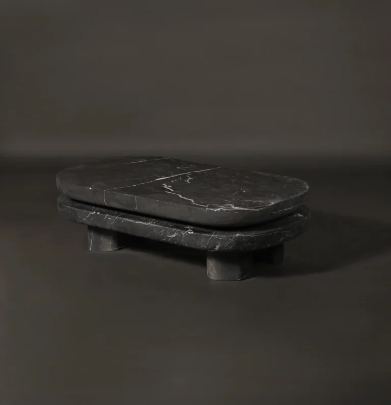 Bond Coffee Table in Black Querétaro Marble — 5