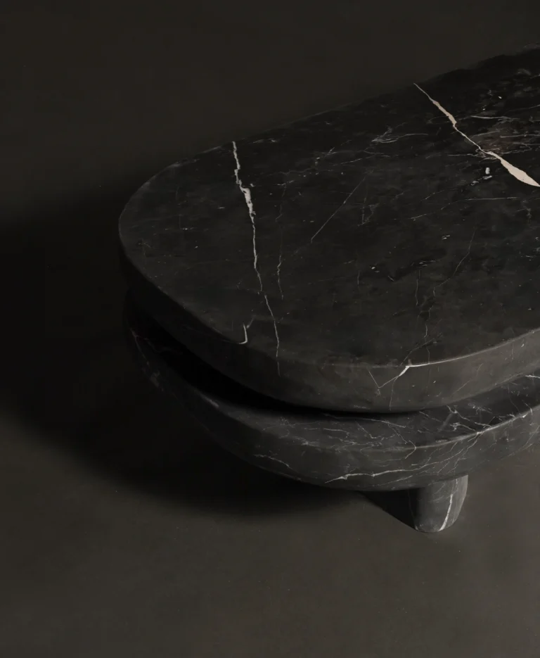 Bond Coffee Table in Black Querétaro Marble — 4