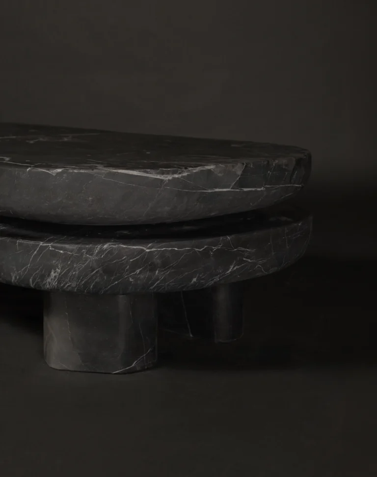 Bond Coffee Table in Black Querétaro Marble — 7