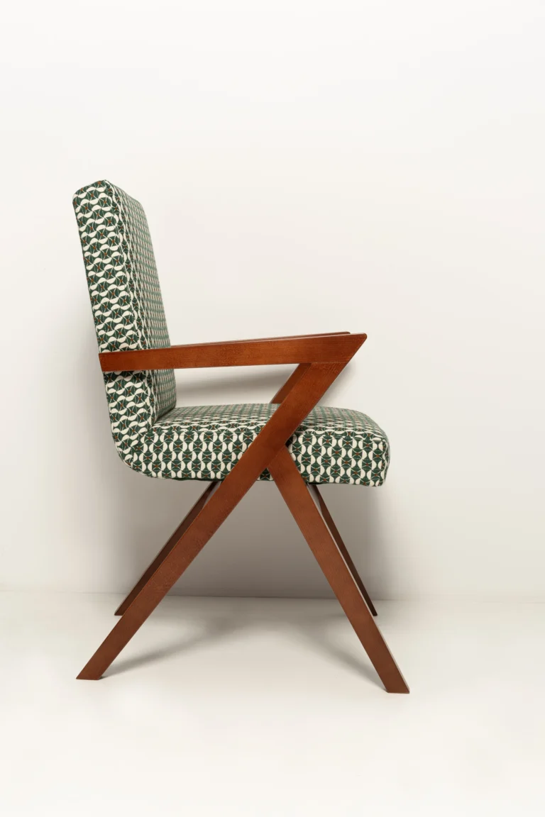 The Zet Dining Chair In Tiger Mountain Velvet Jacquard — 3