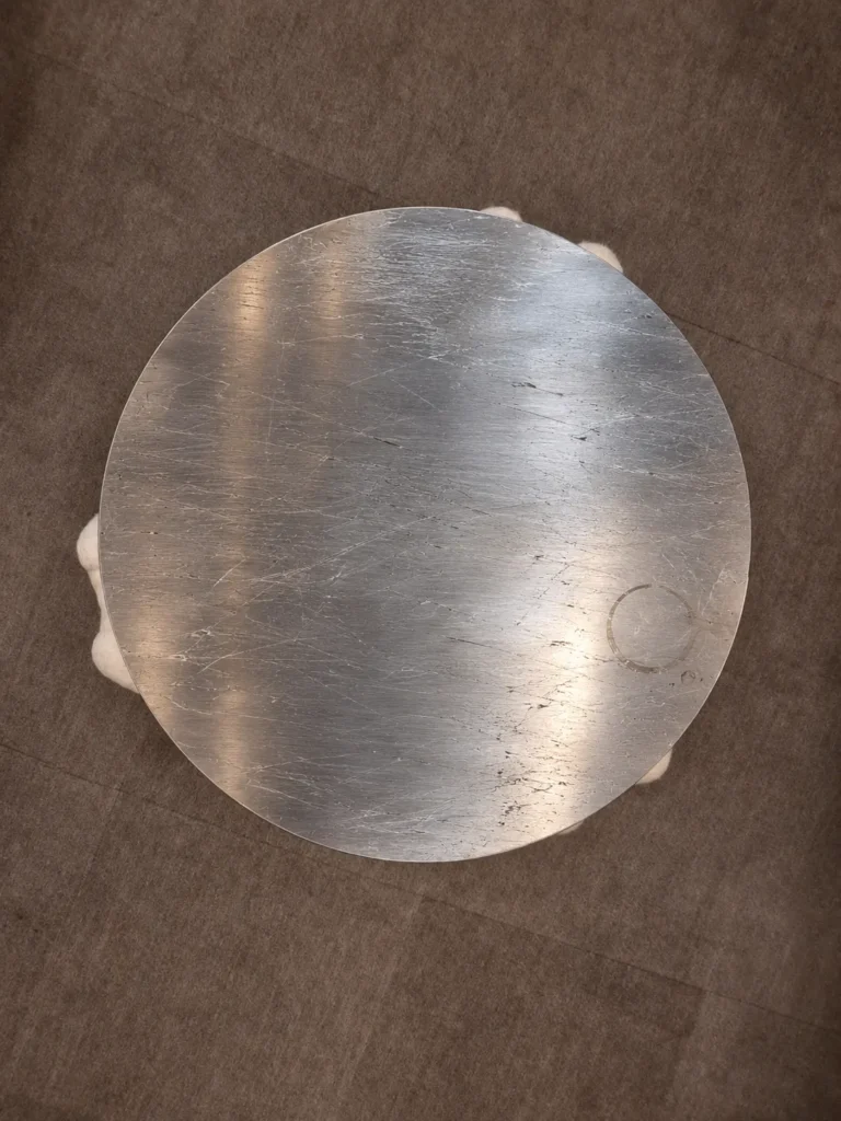 "Wool Felt + Aluminum" Low Table — 3