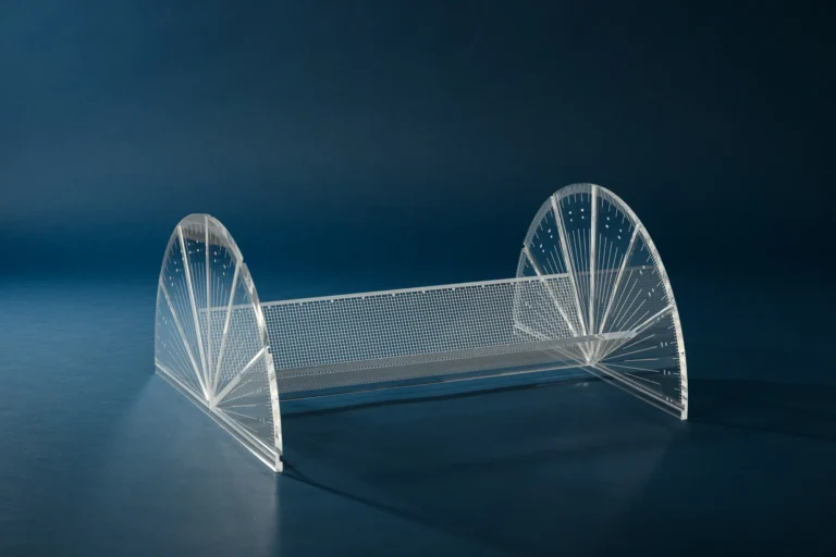 Angle A Side Table in Acrylic — 7