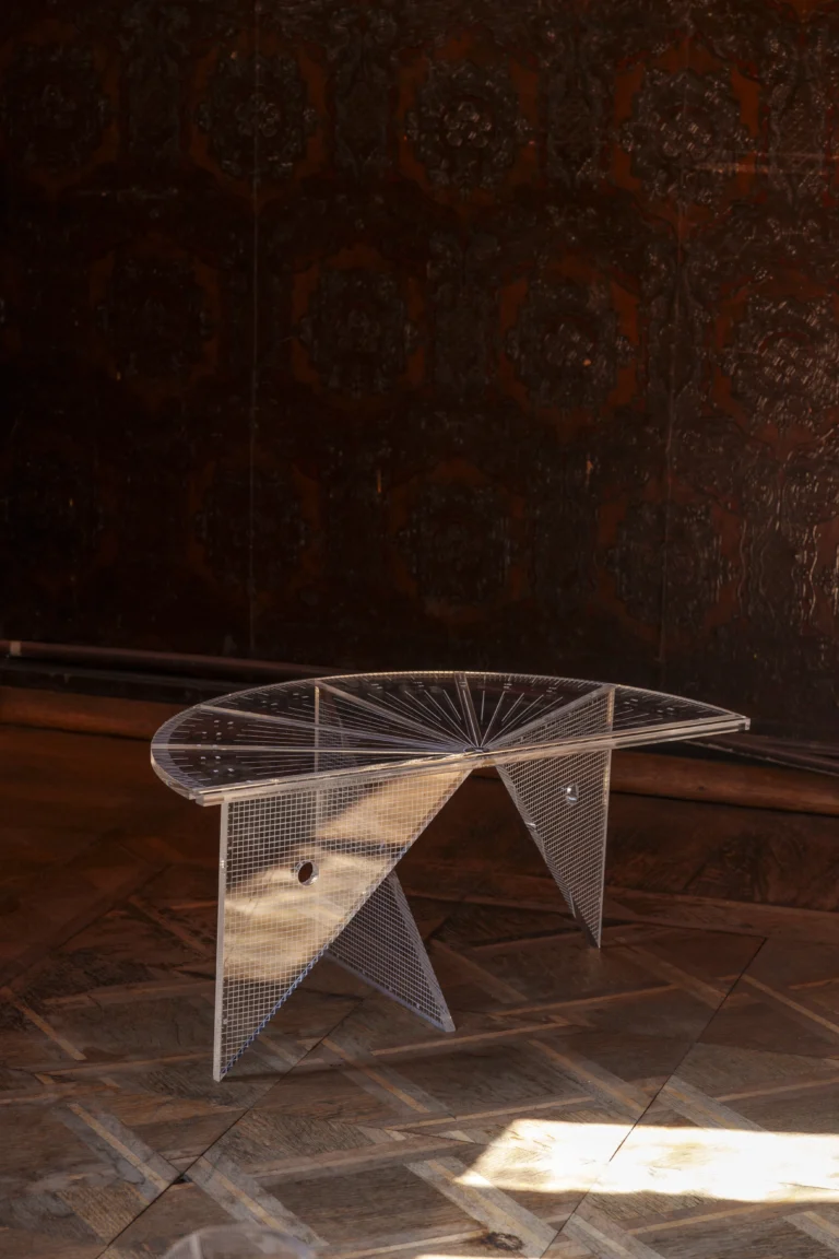 Angle C Side Table in Acrylic — 6