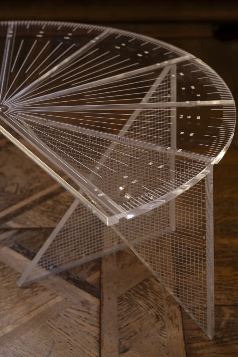 Angle C Side Table in Acrylic — 9