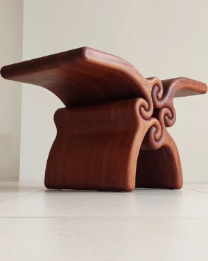 Grip-C Coffee Table in Caramelized Bamboo