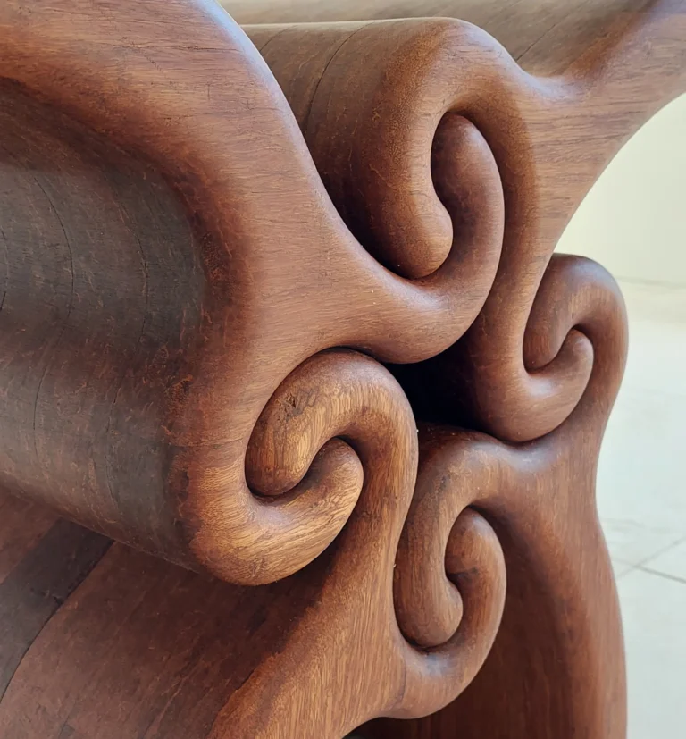 Grip-C Coffee Table in Caramelized Bamboo — 12