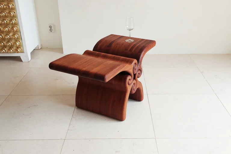 Grip-C Coffee Table in Caramelized Bamboo — 11