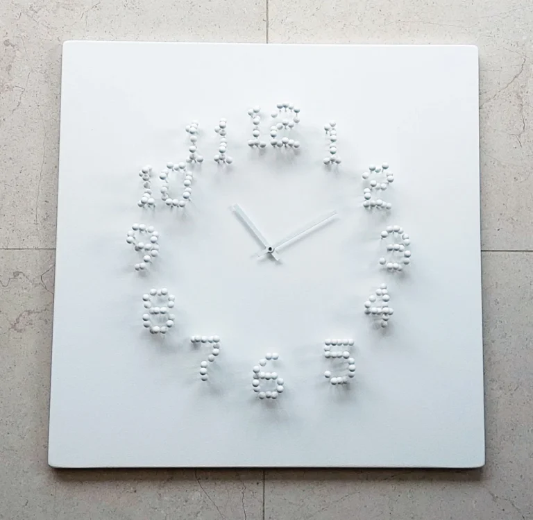 "mocap" Illusionistic Wall Clock — 2